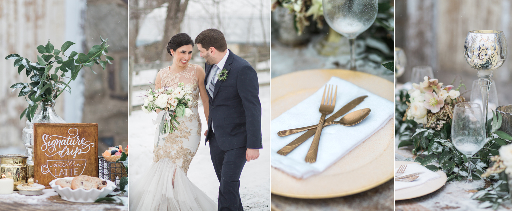 Winter-wedding-styled-shoot-NJ-table-and-chair-rental-beyond-the-barn-rentals-flowers-karry-patel-designs-antinuqe-donut-box-ribbon-honey-silks-and-co.-calligraphy-penned-by-alice- Invitation-design-bella-carta-boutique-published-red-oak-weddings